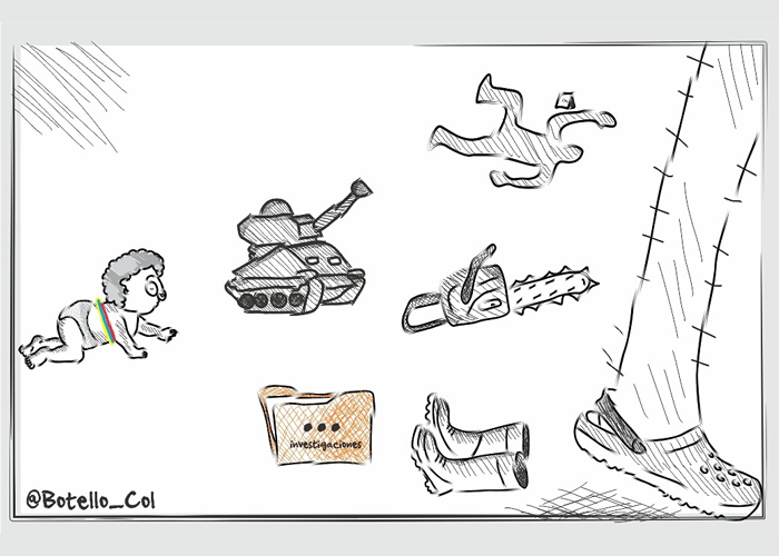 Caricatura: Siguiendo el legado