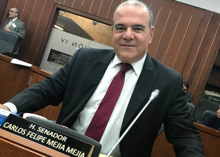 Carlos Felipe Mejía, la nueva vergüenza del Centro Democrático