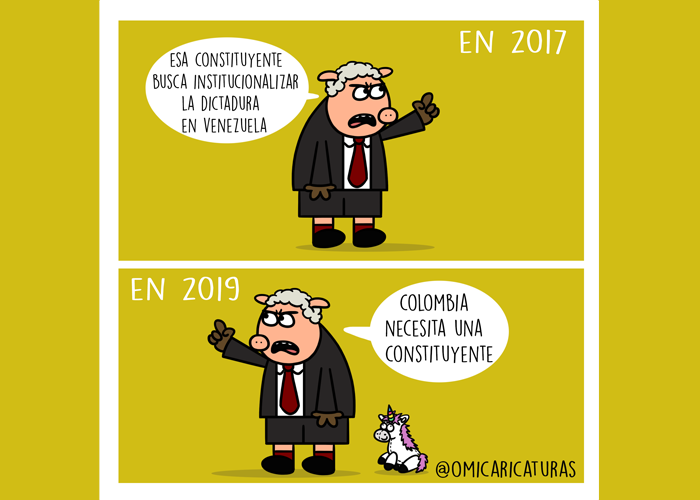 Caricatura: ¿Será que Duque se volvió castrochavista?