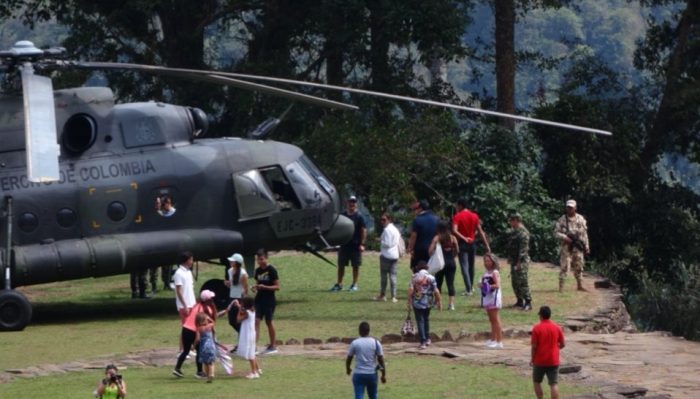  - [VIDEO] Militares habrían utilizado helicóptero del ejército para paseo familiar a Ciudad Perdida