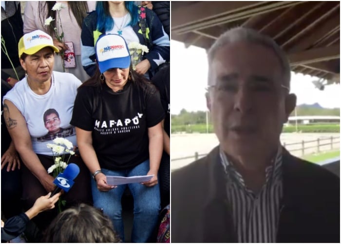 Madres de Soacha responden indignadas a mensaje de expresidente Álvaro Uribe