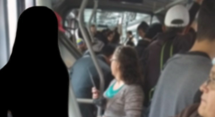 La tristeza en Transmilenio