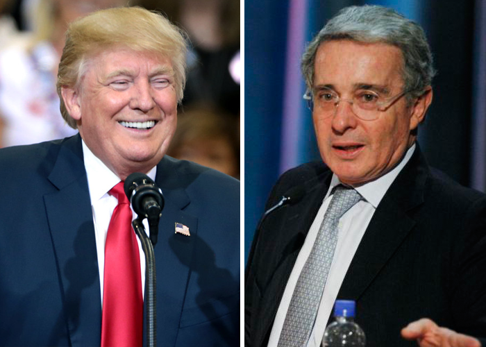 Las campañas de Trump y Uribe para reelegirse
