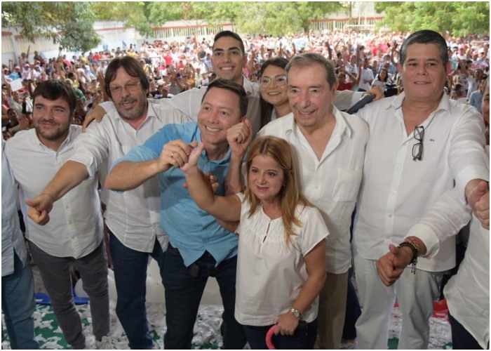 Fuad Char, con su maquinaria a todo vapor