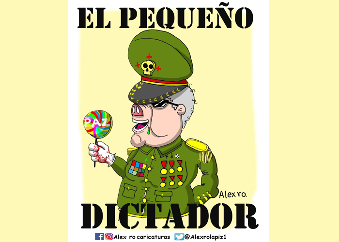 Caricatura: Duque, el pequeño dictador