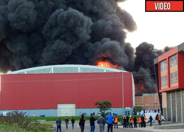 [VIDEO] Terrible incendio en Funza