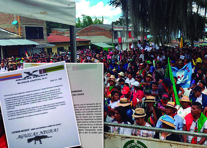 SOS en el norte del Cauca por lluvia de panfletos amenazantes