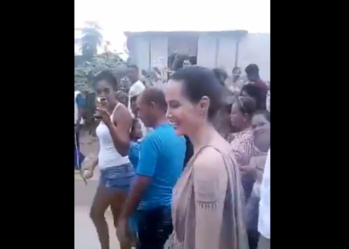 VÍDEO: Angelina Jolie ya está en Riohacha