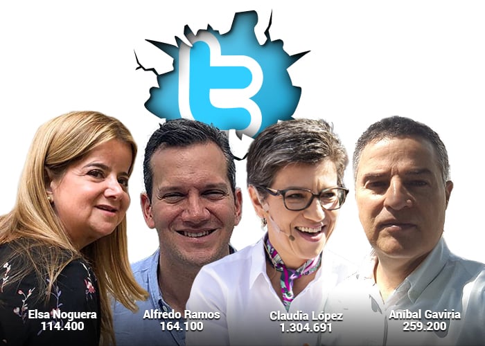 Los candidatos a alcaldías y gobernaciones se miden el aceite en Twitter