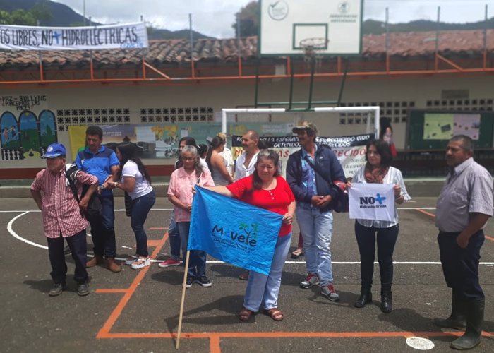 Comunidad de Cocorná se opone a la quinta microcentral que se quiere construir en la zona