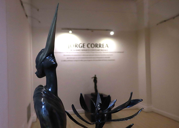Esculturas en bronce de Jorge Correa