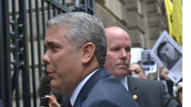 El presidente Duque no se conecta