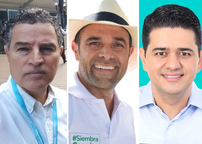 Gaviria, Guerra y Correa marcan el inicio de la carrera por la gobernación de Antioquia
