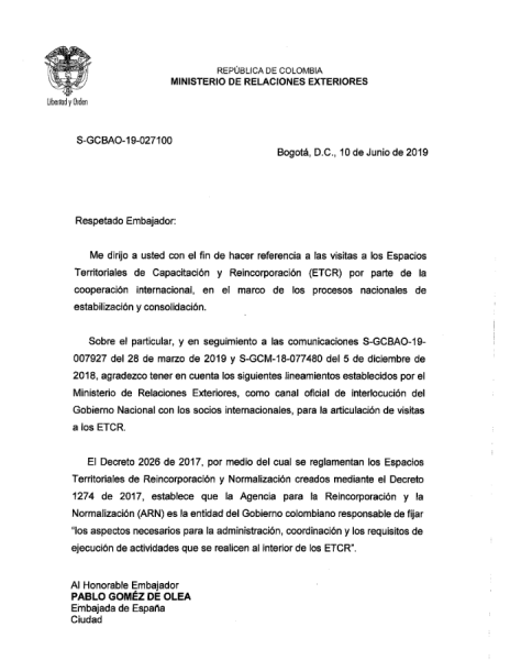  - Lupa de Holmes a la cooperación internacional y las visitas a terreno