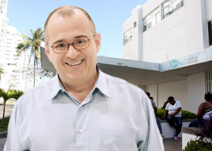 Jota Mario Valencia, hospitalizado en cuidados intensivos en Cartagena
