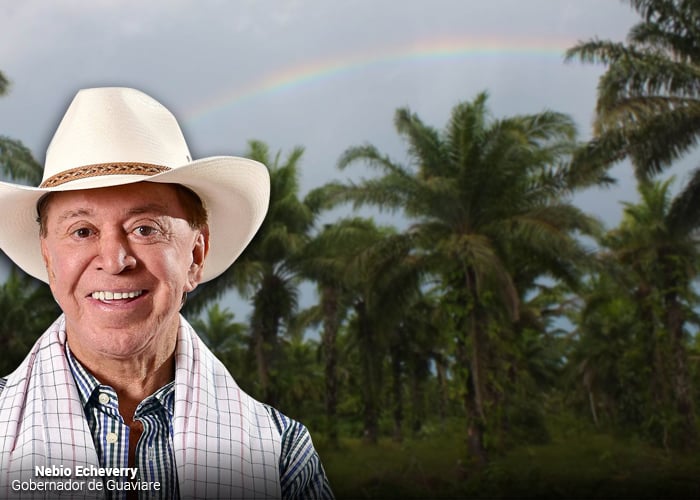 Agoniza la selva del Guaviare en manos del gobernador Nebio Echeverry