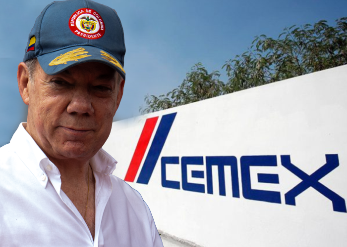 Cemex, en el ojo del huracán por aportes a campañas de Santos