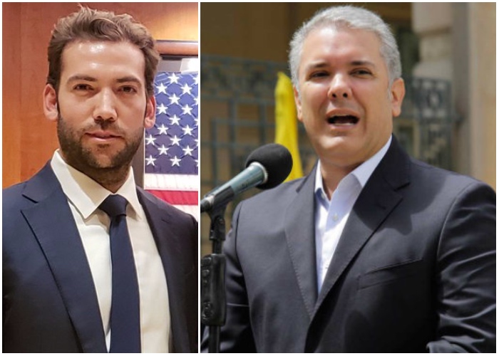 La defensa de Martín Santos al presidente Duque