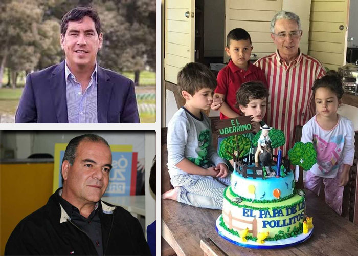 Top 5: Los uribistas más lambones en el cumpleaños de su patrón