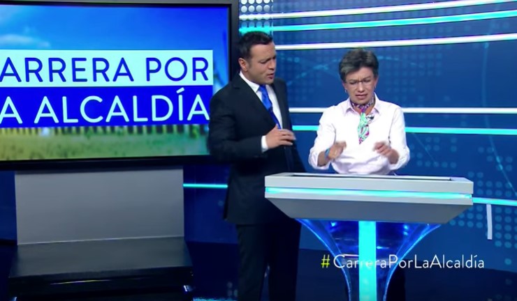 “Bravo Claudia López, pusiste en tu sitio al mediocre del Juan Diego Alvira”