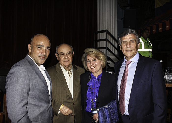 Hugo Mantillo, Gustavo Catro, Angelina Castro y José Francisco Zuñiga