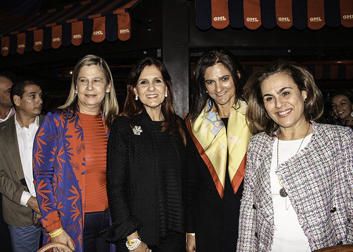 Clara Inés Palacios, Rosa Cotes, ministra de Transporte Ángela María Orozco y Betsi Martínez