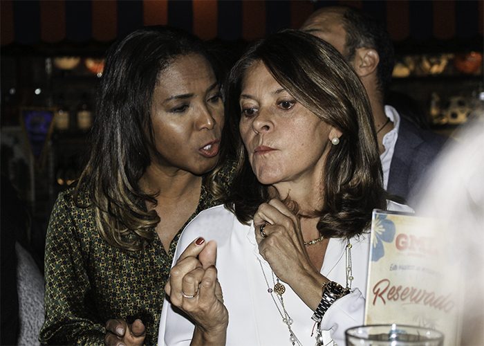 Carmen Vásquez y Marta Lucía Ramírez