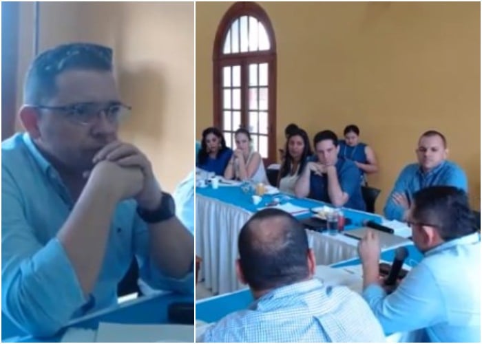 Los secretarios de Santa Marta nombrados por Andrés Rugeles pasan al tablero. VIDEO