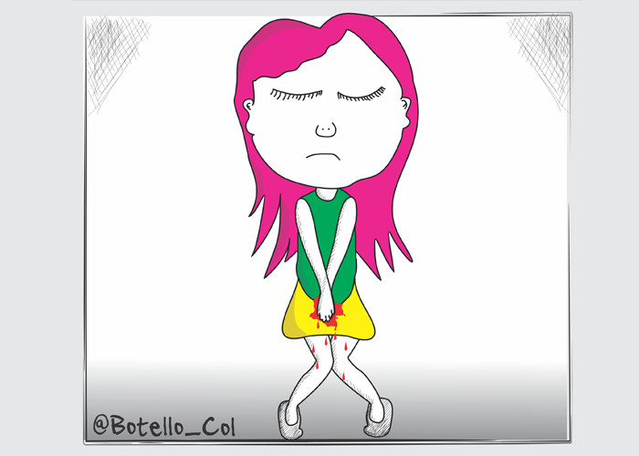 Caricatura: ¡No más!