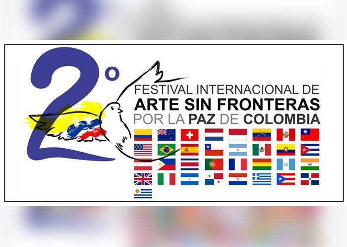 Se viene el segundo Festival de arte sin fronteras por la paz de Colombia