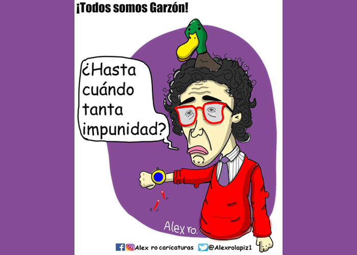 Caricatura: Todos somos Garzón