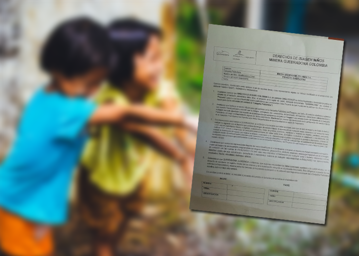 ¿Y ahora la Anglogold Ashanti quiere utilizar a los niños jericoanos para su publicidad?