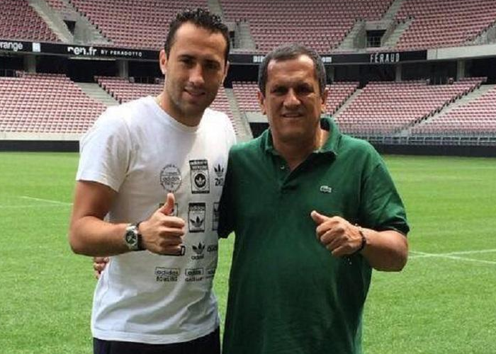 No solo murió el padre de David Ospina, también murió un amigo
