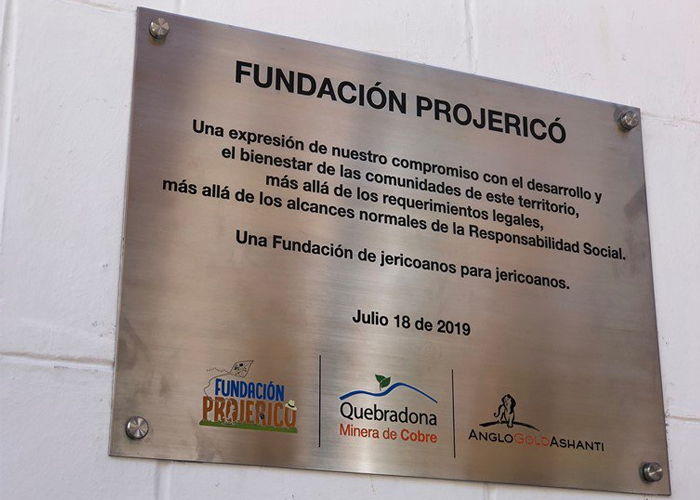Projericó, la promesa con la que la AngloGold quiere convencer a los paisas