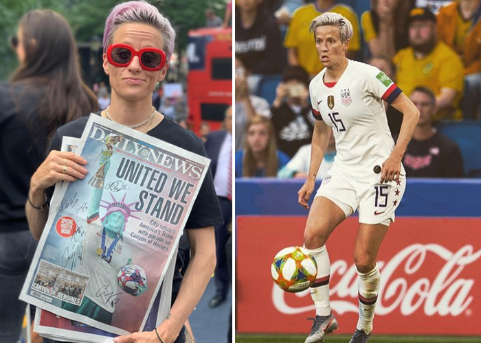 Megan Rapinoe, la mujer que le metió un gol a Trump