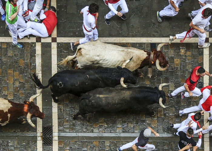 Los Sanfermines, la metáfora de la vida, nada más