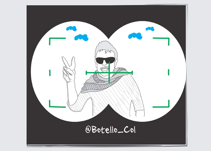 Caricatura: Santrich, en la mira