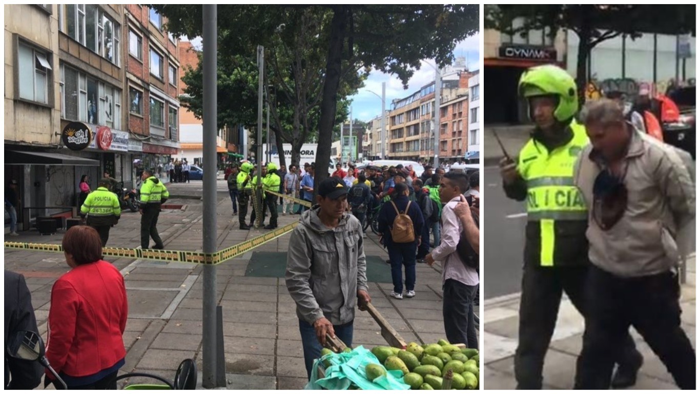 Un gesto y un balazo