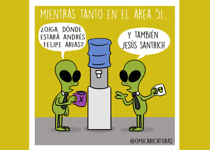 Caricatura: ¿Dónde estarán?