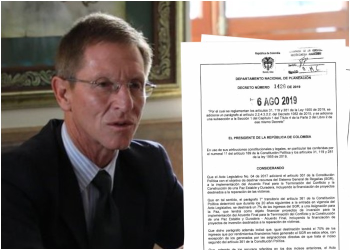 ¿Maniobra del Gobierno para desviar recursos de la paz?