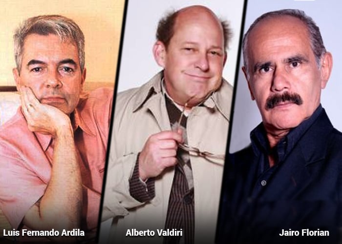Jairo Florian, Alberto Valdiri y Luis Fernando Ardila: actores que murieron en el olvido