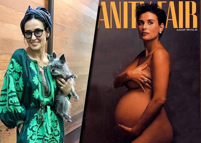 El derrumbe de Demi Moore a punta de coca y whisky