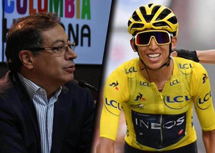 La respuesta de Egan que revelaría su admiración a Petro. Video