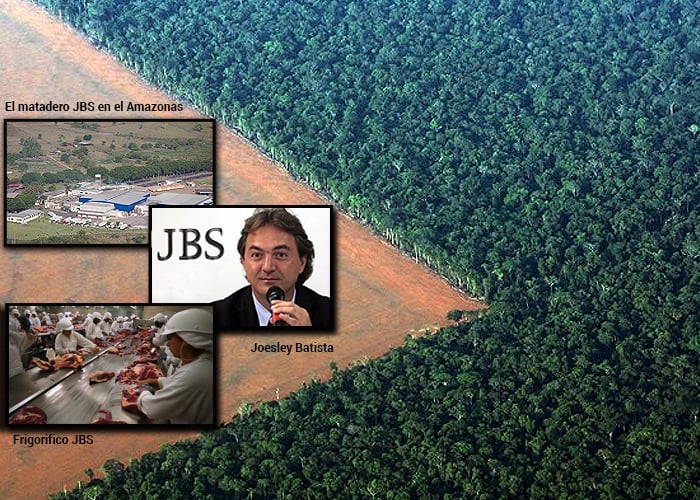 La empresa ganadera brasilera JBS que está destruyendo la Amazonía -  Las2orillas