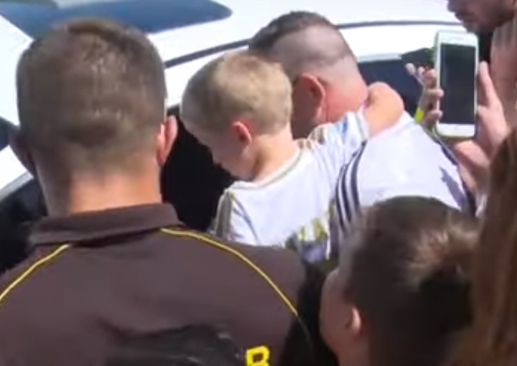 La locura por James en Madrid. Video