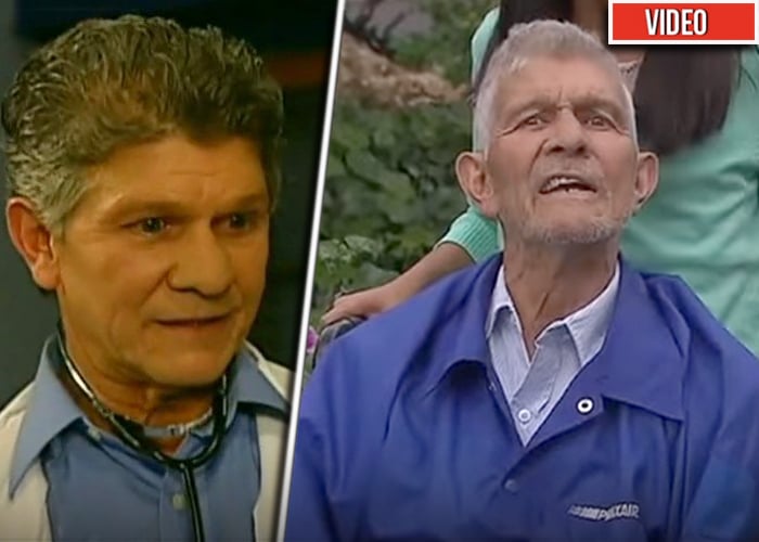 Olvidado, pobre y en silla de ruedas: el triste final de Julio del Mar