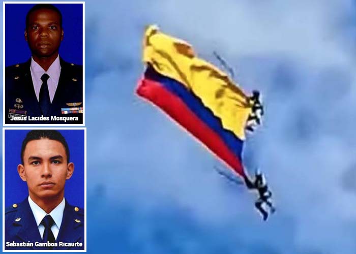 Los dos suboficiales que encontraron la muerte en las alturas