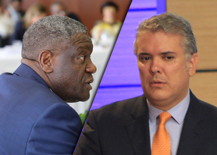 La visita del Nobel de Paz 2018 no ha estado en la agenda del gobierno Duque