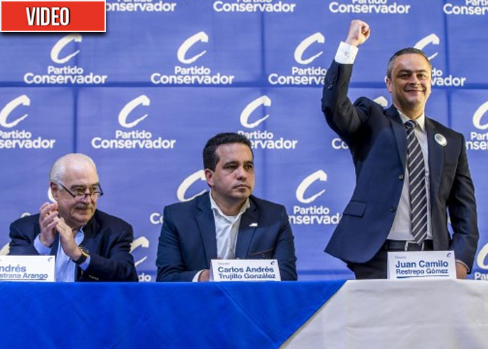 Cachetada de los congresistas conservadores paisas a Juan Camilo Restrepo