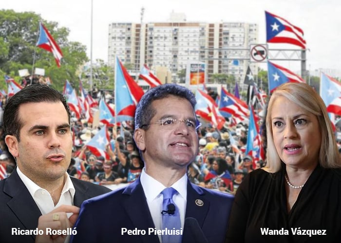 Tres gobernadores en seis días: caos en Puerto Rico
